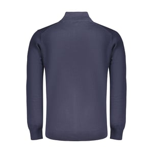 Noorwegen 1963 Blauw Katoenen Heren Sweater