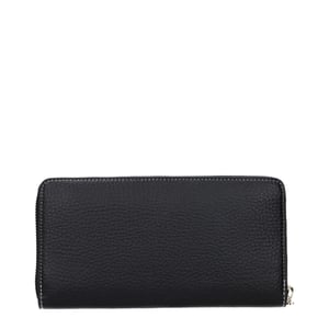 Stella McCartney Zwarte Leren Portemonnee