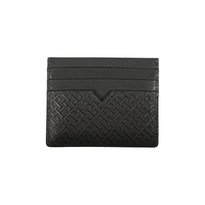 Tommy Hilfiger Zwart Leren Portemonnee voor Mannen