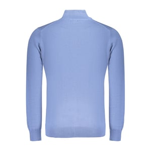 Noorwegen 1963 Blauwe Katoenen Overhemd voor Mannen
