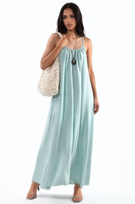Ontspannen Pas Maxi Woven Jurk