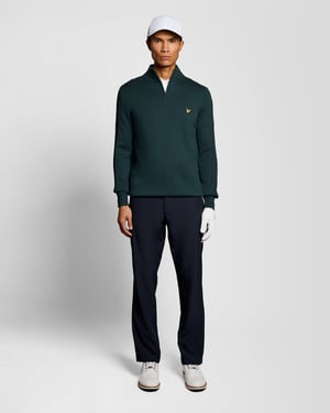 Cotton Blend 1/4 Zip Jumper
