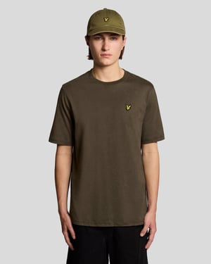 T-shirt i kraftig tvättad bomull