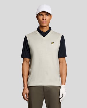 Lightweight Knitted V-Neck Vest