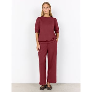 Soyaconcept Sc-banu 83 oxblood red shirt
