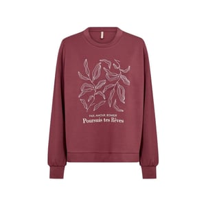 Soyaconcept Sc-banu 317 oxbloodred sweater
