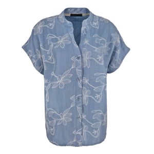 FOS Amsterdam Fos 7725 blouse katie bloem slinger puf licht-