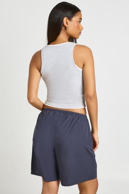 Cotton Poplin Bermuda Short