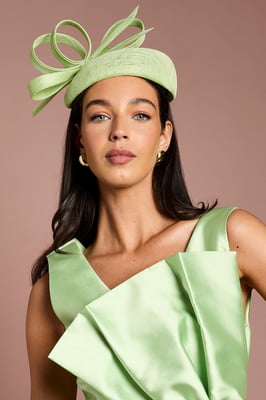 Lisa Tan Bow Detail Pillbox Fascinator