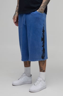 Tall Tribal Bermuda Jorts