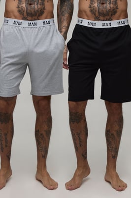 Tall 2 Pack Man Loungewear Shorts