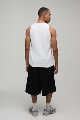 Cargo Pocket Jersey Bermuda Jort