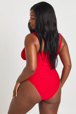 Plus Balcony Bra Swimsuit