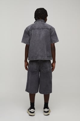 Herringbone Denim Double Carpenter Shirt