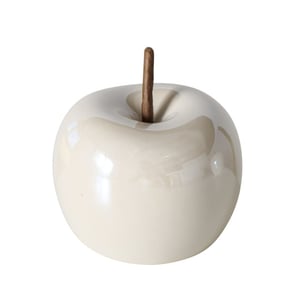 Casa di Elturo Set van 2 deco object appel – Ø 11 cm – Ø 6,5 cm