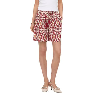 Only Onlmikasi string detail shorts wvn brick red/abstr