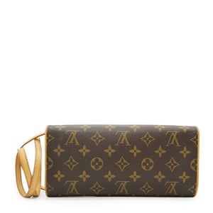 Louis Vuitton Vintage stoffen crossbodytas (tweepersoons)