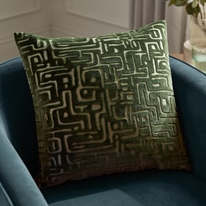 Hoem Soren Cut Velvet Polyester Filled Cushion