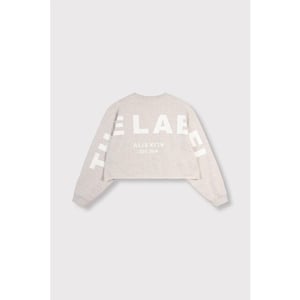Alix The Label Back print sweater -