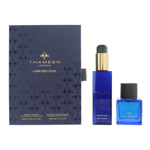 Thameen Carved Oud Extrait de Parfum 50ml + Body Lotion 100ml Gift Set