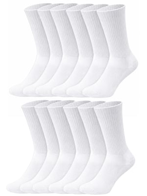 12 Pack Mens Sport Socks UK 6-11