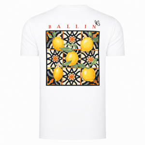 Ballin Est. 2013 Tee SS Orange Backprint Shirt Wit