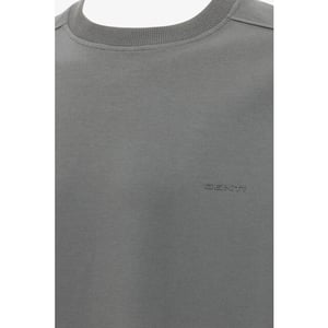 Genti Relaxed fit cotton tee dark