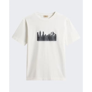 Woolrich Heren cotton graphic t-shirt