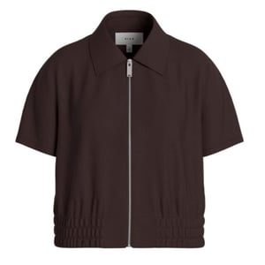 Vila Viclua ss zip shirt -