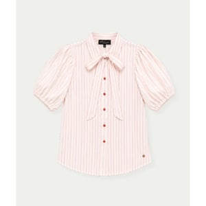 Elvira Collections Blouse siny ecru dessin