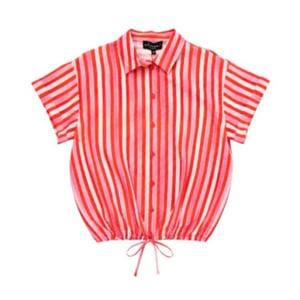 Elvira Collections Summer blouse roos dessin