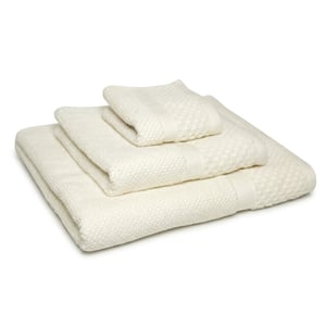 Phlox Soft popcorn handdoeken 70x140 cm set van 4 100% katoen 500 g/m2 -
