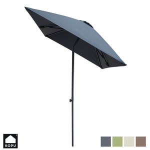 Kopu ® leon parasol rechthoek 150x250 cm met hoes en voet -