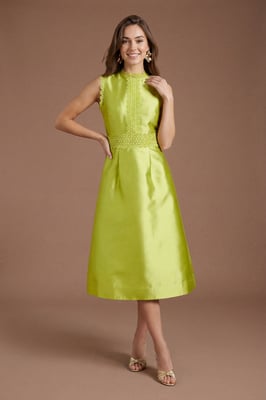 Twill Lace Dress