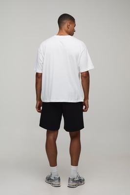 2 Pack Oversized Heavyweight Crew Neck T-Shirts