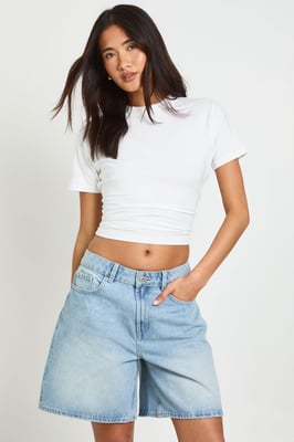 Denim Boyfriend Short