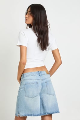 Denim Boyfriend Short