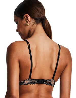 Aubade Lovessence Comfort Moulded Half Cup Bra - Noir