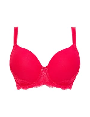 Figleaves Juliette T Shirt Bra - Red