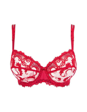 ACC3088 Lise Charmel Dressing Floral Half Cup Bra
