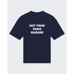 Drole De Monsieur Heren bold slogan t-shirt