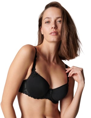 Simone Perele Andora Padded Half Cup Bra - Black