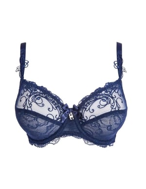Lise Charmel Soir De Venise Full Cup Bra - Bleu Venise