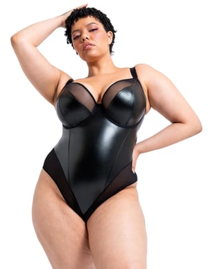 CK086704 Curvy Kate Rebelle Plunge Body Suit