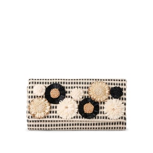 Carvela  Sorrento Flower Clutch Bag