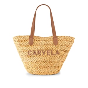 Carvela  Nicola Straw Basket Bag
