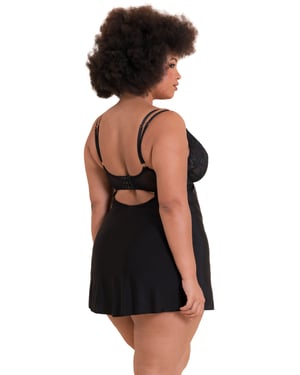 St048320 Scantilly By Curvy Kate Embrace Wired Deep Plunge Chemise
