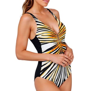 Women's Swimsuit with V-Neck TEGB0121B