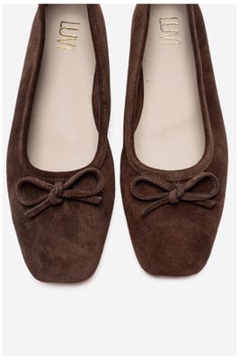 Sosa Leren Ballerina's Dames