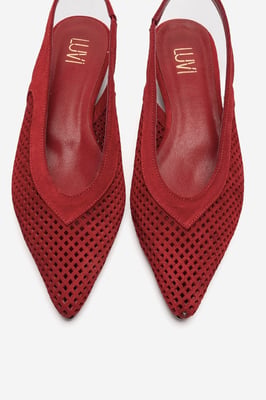 Lieve Leren Slingback Pump (Dames)